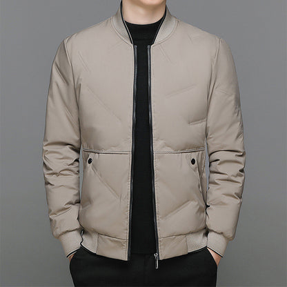 Mens Warm Baseball Jacket