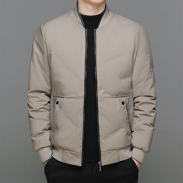 Mens Warm Baseball Jacket - Stuffs & Savers