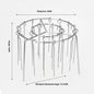 Air Fryer Universal Stainless Steel Vertical Grill Rack