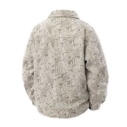 Corduroy Slim-fit Casual Jacket m