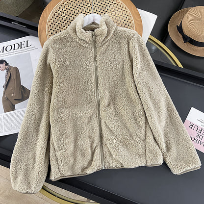 Women's Long Fleece full zip Cardigan
