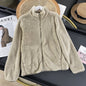 Women's Long Fleece full zip Cardigan
