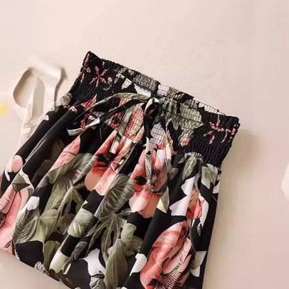 Casual Flower thin Pants