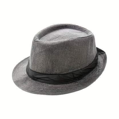 Vintage Trilby Gangster Straw Hats