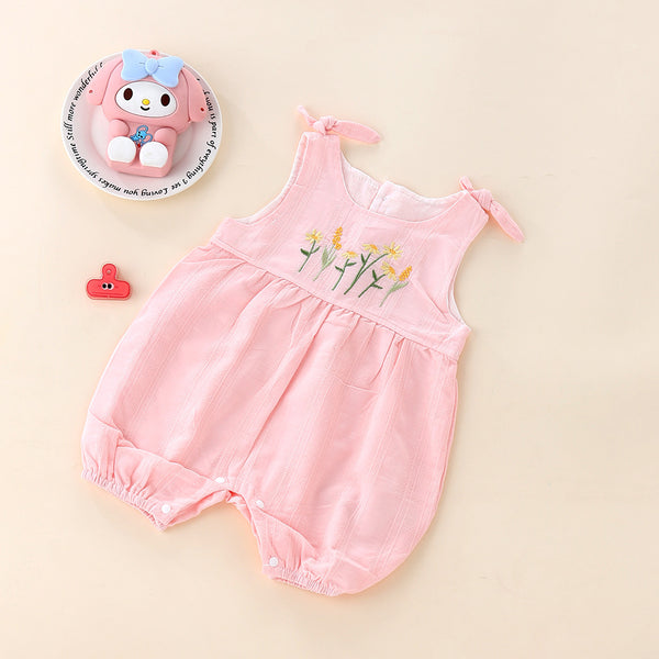 Salopette bébé fille en coton Personnalité Mode