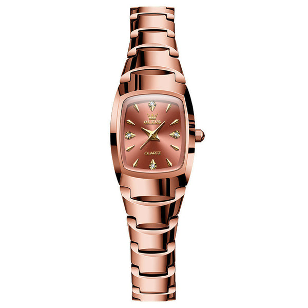 OLEVS Tungsten Steel Quartz womens Watch