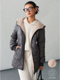 Aveloria Affinna Quilted Loose Hooded Padded Coat