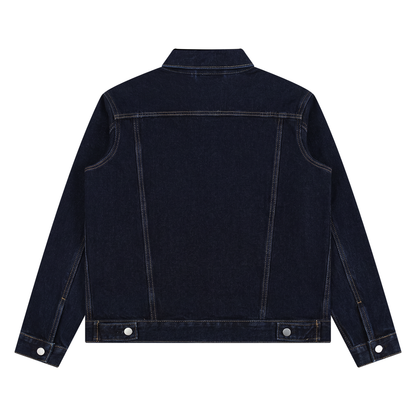 Unisex Vintage Wash Denim Jacket 440GSM