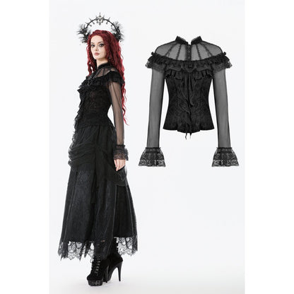 Chemisier gothique Seraphina Dark in Love