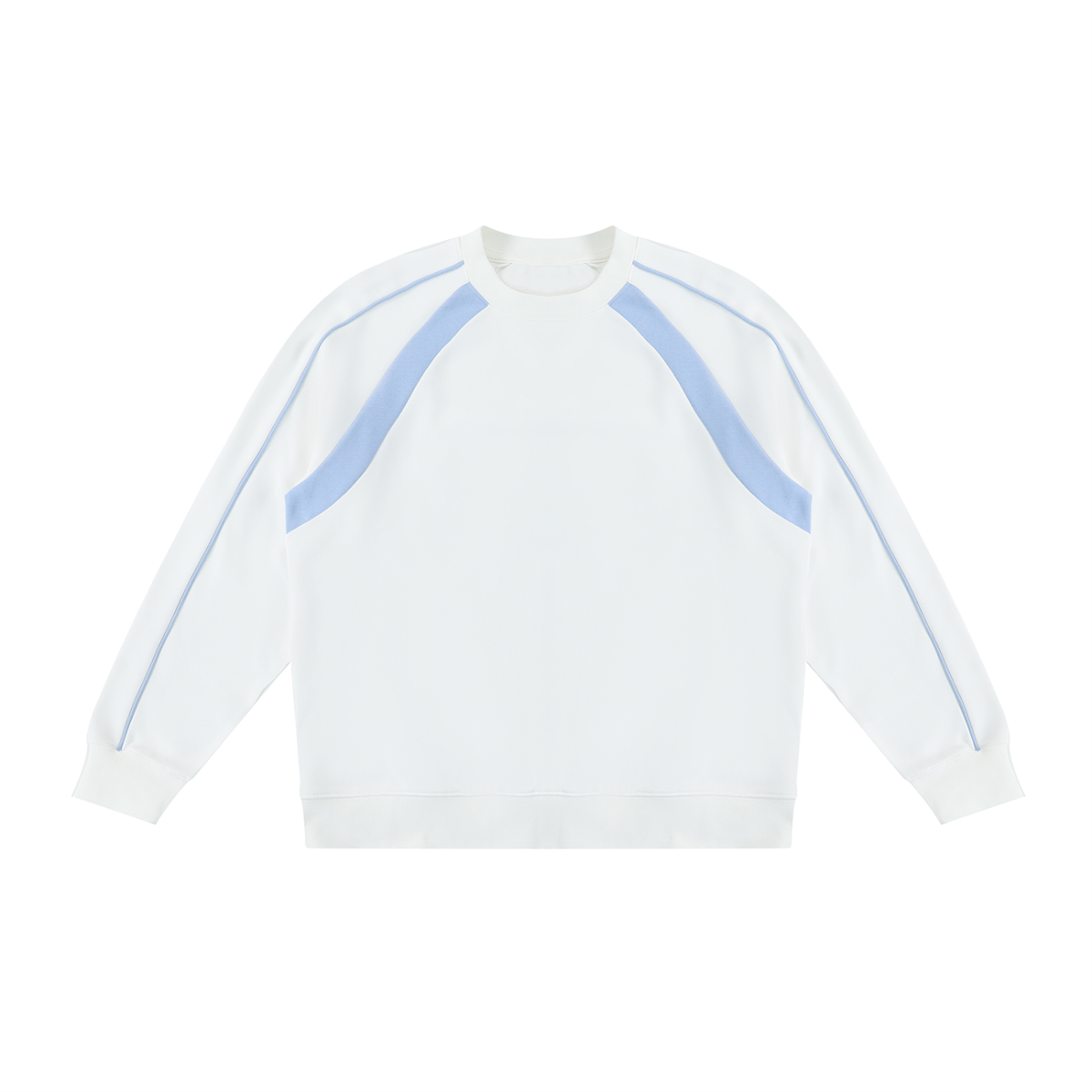 Unisex Color Block Crewneck Sweatshirt