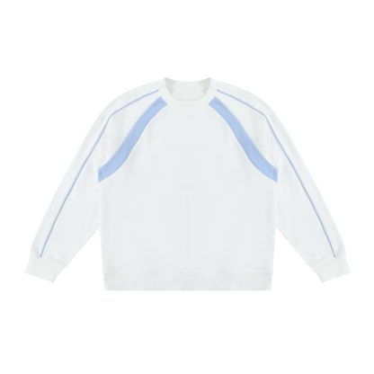 Unisex Color Block Crewneck Sweatshirt