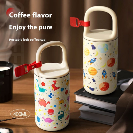 Stainless Steel Lock Coffee Cup
