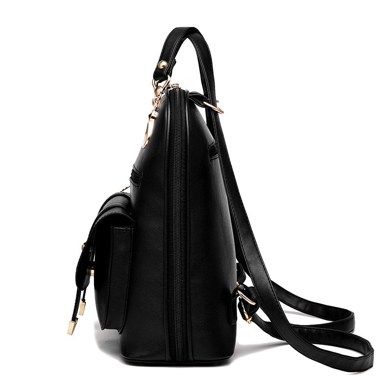 Sac à dos deux-en-un en cuir PU pour femme