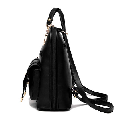 Sac à dos deux-en-un en cuir PU pour femme
