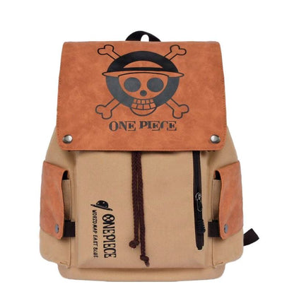 Sac à dos avec le pavillon des Pirates au Chapeau de Paille