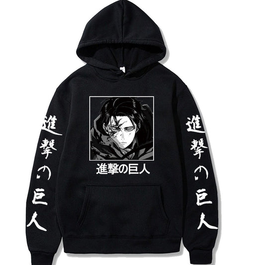 Attack on Titan Printed Hooded Sweatshirt for Mens