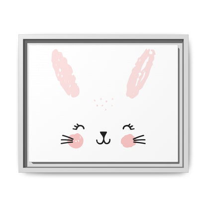 Cute Bunny Canvas Wall Art