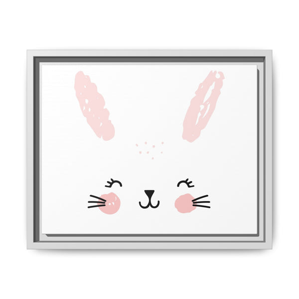 Cute Bunny Canvas Wall Art