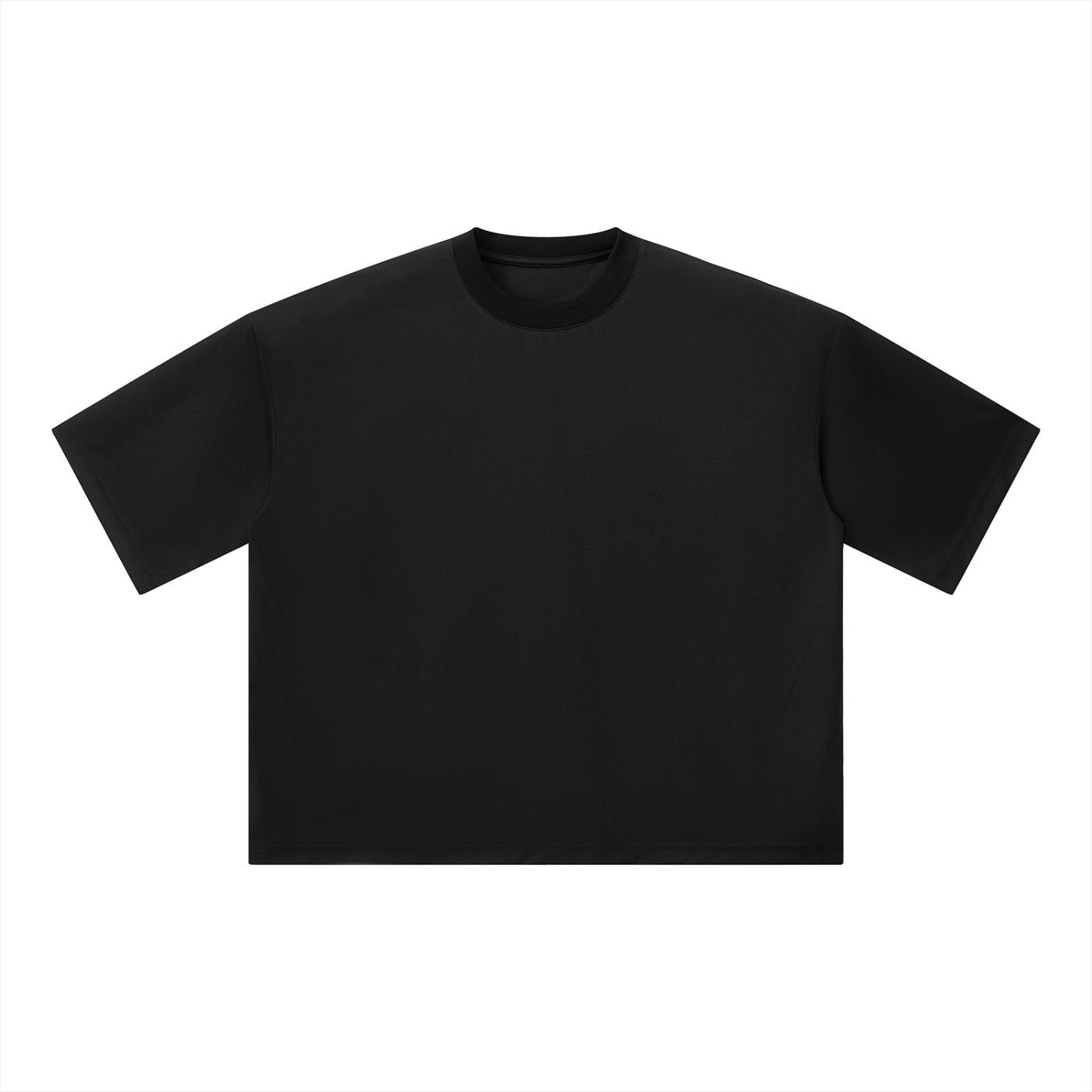 Unisex Boxy Mesh Crewneck T-Shirt