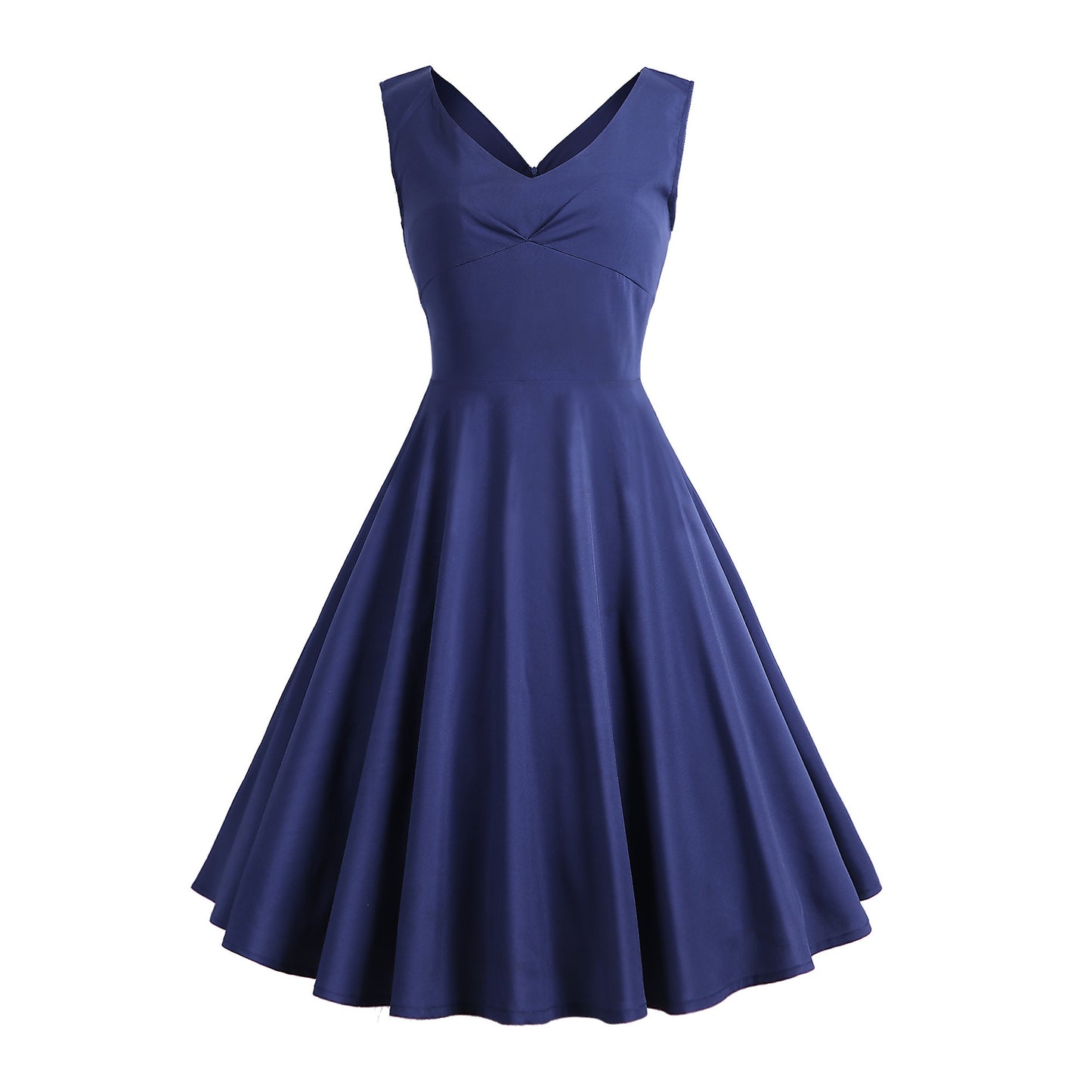 Retro Printed Maxi Sleeveless Dress Women