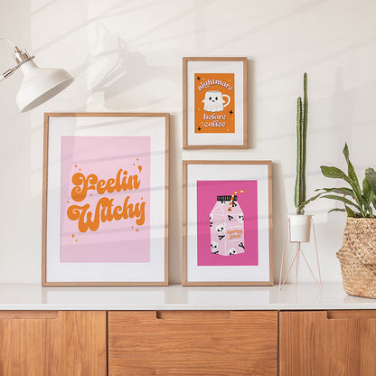 SPOOKY JUICE CARTON PRINT