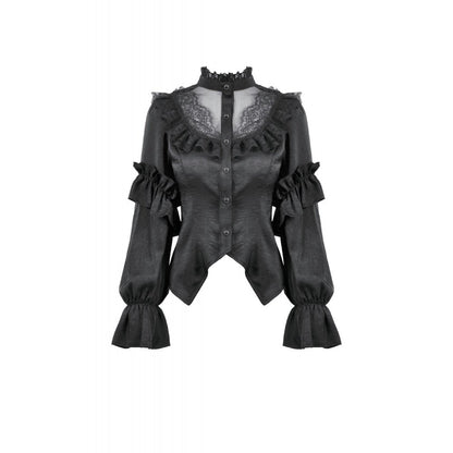 Dark in Love Bellatrix Frill Blouse