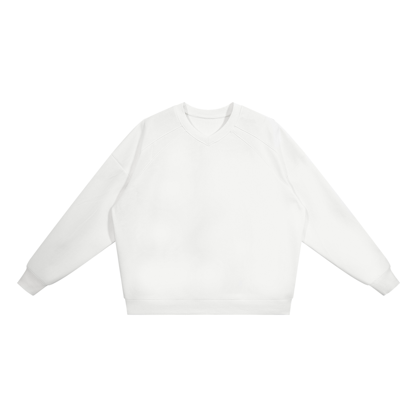 Unisex Oversized V-Neck Sweatshirt