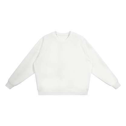 Unisex Oversized V-Neck Sweatshirt