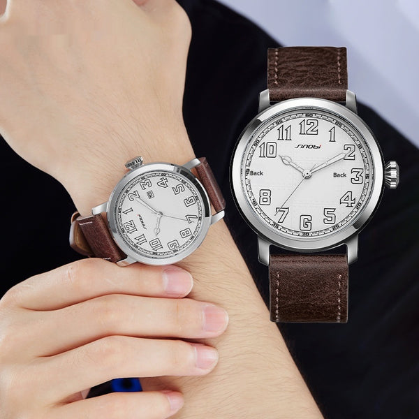 SINOBI Luminous Waterproof Quartz Watch