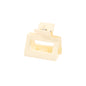 Womens Frosted Small Jaw Clip