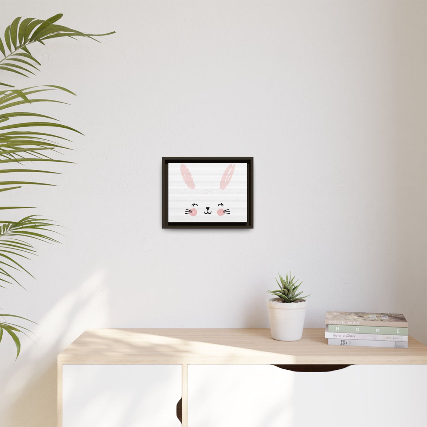 Cute Bunny Canvas Wall Art