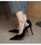Womens French Pointed Toe Shallow Mouth sandals