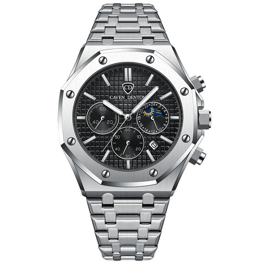 Caven Denton waterproof Steel Strap Watch