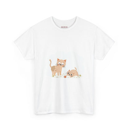 Unisex Heavy Cotton Tee | Kittens