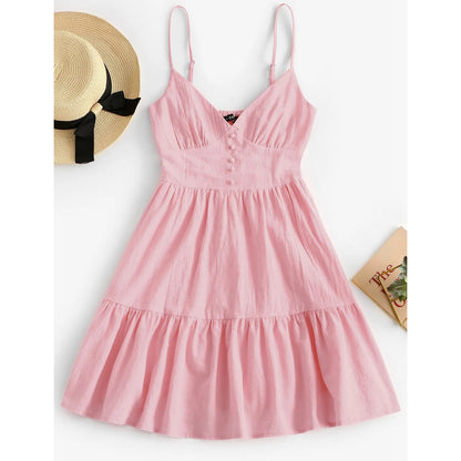 Vintage suspender dress