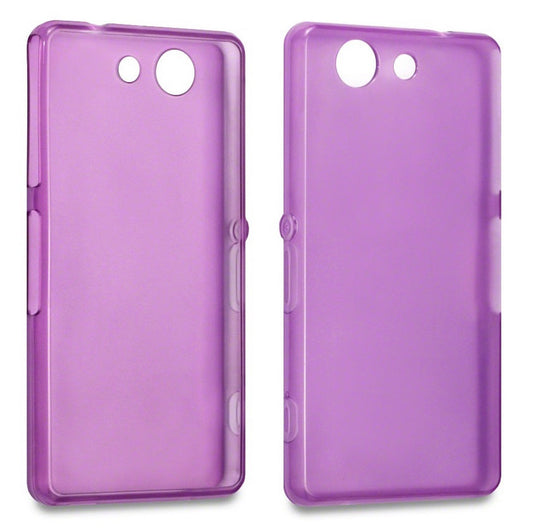 Étui Qubits TPU Gel Violet - Pour Sony Xperia Z3 Compact