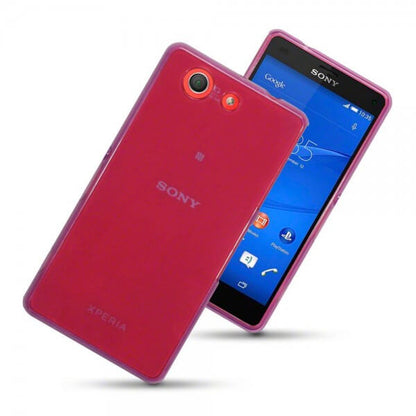 Qubits TPU Gel Purple Case - For Sony Xperia Z3 Compact
