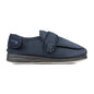 Padders + Ladies Slippers 2E Fit Vulcanised ENFOLD - Navy