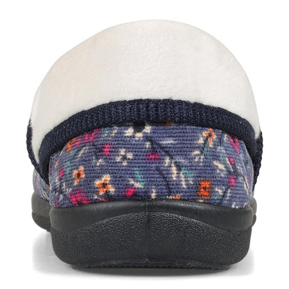 Chaussons pour femme Padders 2E Fit Construction DM MELLOW - Cordon fleuri denim