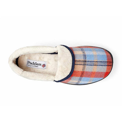 Chaussons femme Padders 2E Fit Construction DM MELLOW - Bleu combiné