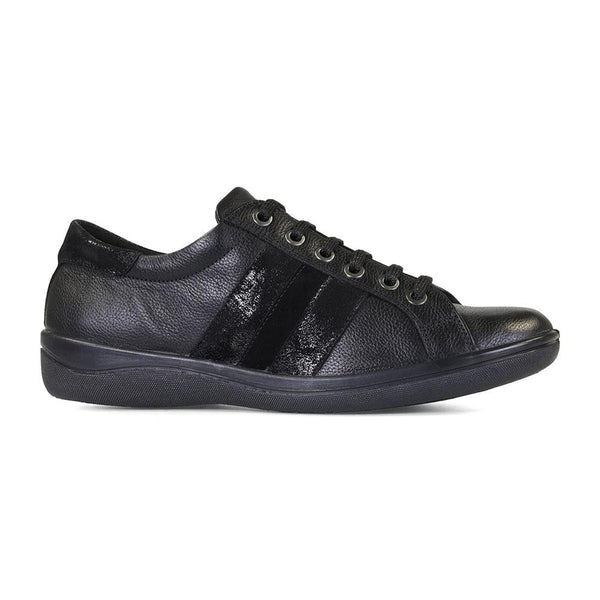 Padders Ladies Comfort E Fit METEOR - Black Combi