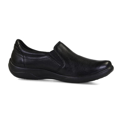 Padders Ladies Dual Fit Comfort 2E/3E NICO - Black Leather