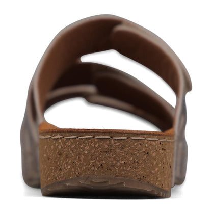 Padders Ladies Comfort Sandals 2E Fit ATLANTA - Metallic