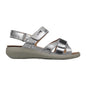 Padders+ Ladies Comfort Sandals 2E/4E Fit ISABELLE - Silver Combi