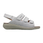 Padders+ Ladies Comfort Sandals 2E/4E Fit MAGDA - White Leather