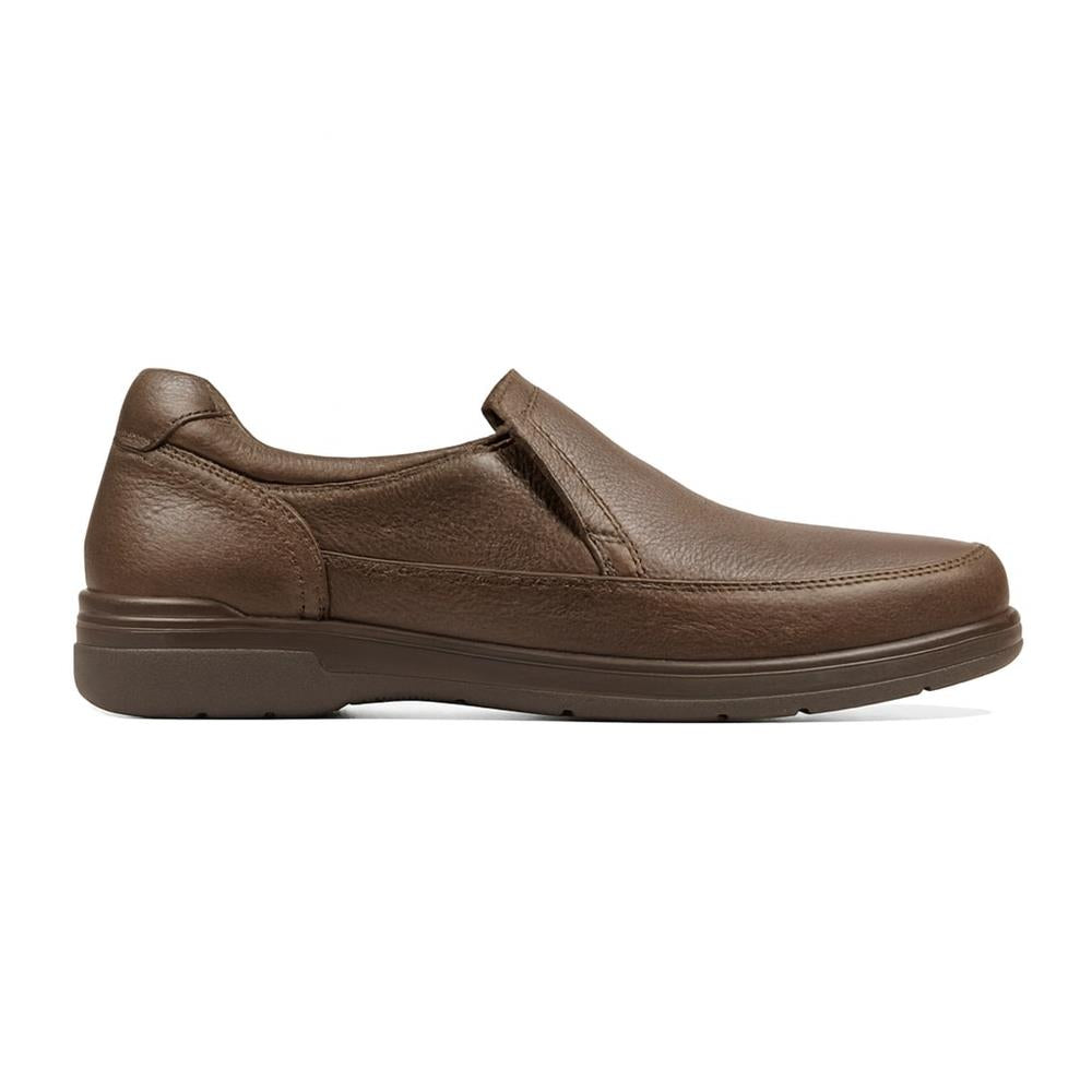 Padders Hommes Imperméable Coupe G KENTON - Cuir Marron