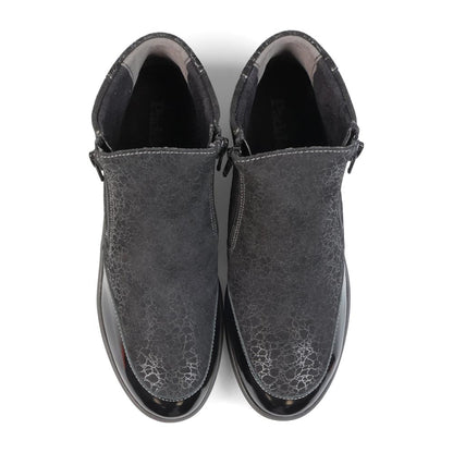 Padders Ladies Comfort 2E Fit HAWES - Black Feature