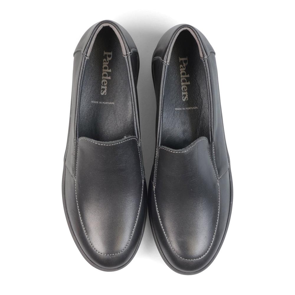 Padders Ladies Comfort 2E Fit LEWES - Black Leather