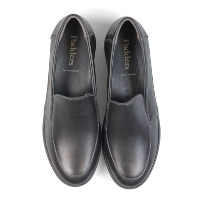 Padders Ladies Comfort 2E Fit LEWES - Black Leather