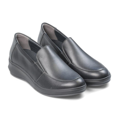 Padders Ladies Comfort 2E Fit LEWES - Black Leather